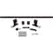 Ekena Millwork Premium J-Top Mount Barn Door Hardware Set w/ 7' Track for 1 3/8" to 2 1/4" Doors, Rustic Brown GB60010H7RB - alternate 1